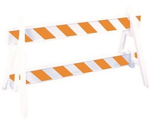 A-frame barricade