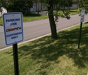 Parking Sign Installation Minnesota