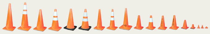 Wide range of traffic cones for you to choose from